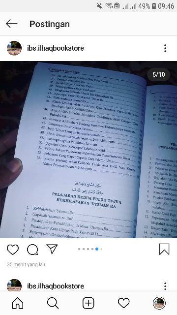 Khulashoh nurul yaqin paling lengkap khulasoh hulasoh