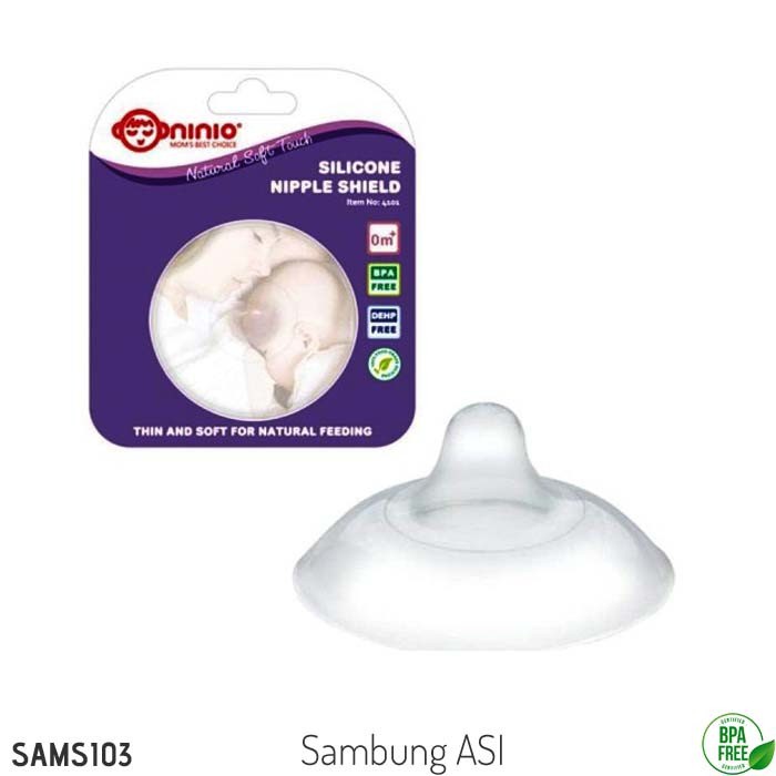 Ninio Silikon Nipple Shield - SAMBUNG NIPPLE ASI - NINIO SAMBUNG NIPPLE MURAH (ns03)