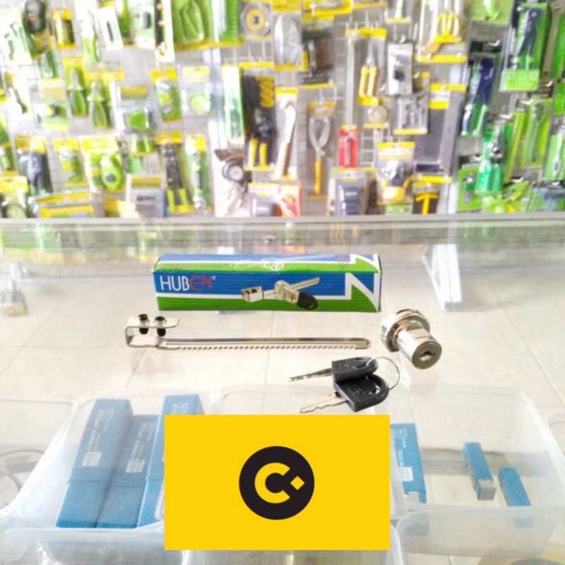 GLASS DOOR LOCK BESTGUARD USA SLIDING KUNCI STELING LEMARI KACA CMart