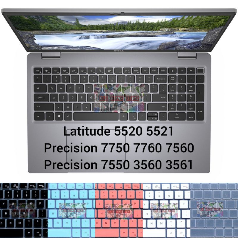 Keyboard Protector Dell Latitude 5520 5530 5521 Precision 7750 7760 7560 7550 3560 3510 3561