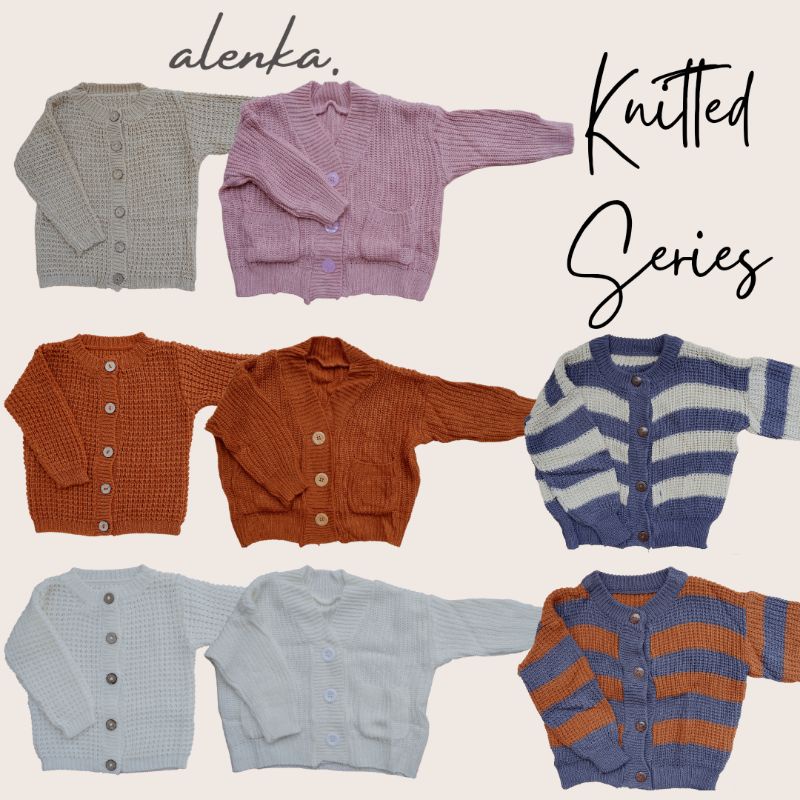 Alenka - Knitted Series Baby &amp; Kids Cardigan (0-3y)