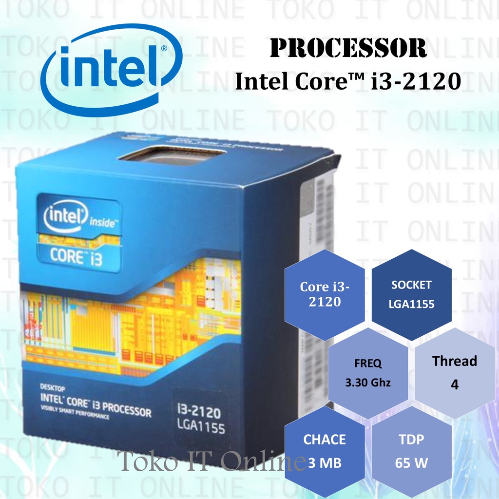 INTEL PROCESSOR CORE I3-2120 LGA1155