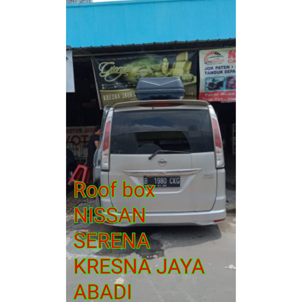 ROOF BOX ROOFBOX NISSAN SERENA DENGAN KAPASITAS BESAR