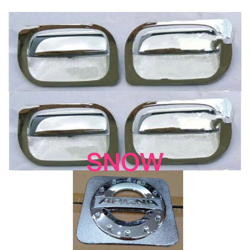 Paket Outer Handle Tank Cover APV ARENA Chrome