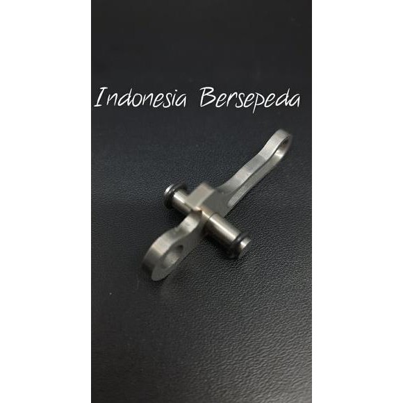 Brompton Titanium Rear Frame Clip Pothook - Klip Frame Belakang Brompton Titanium