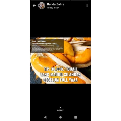 

Lay Lai Lae durian kalimantan