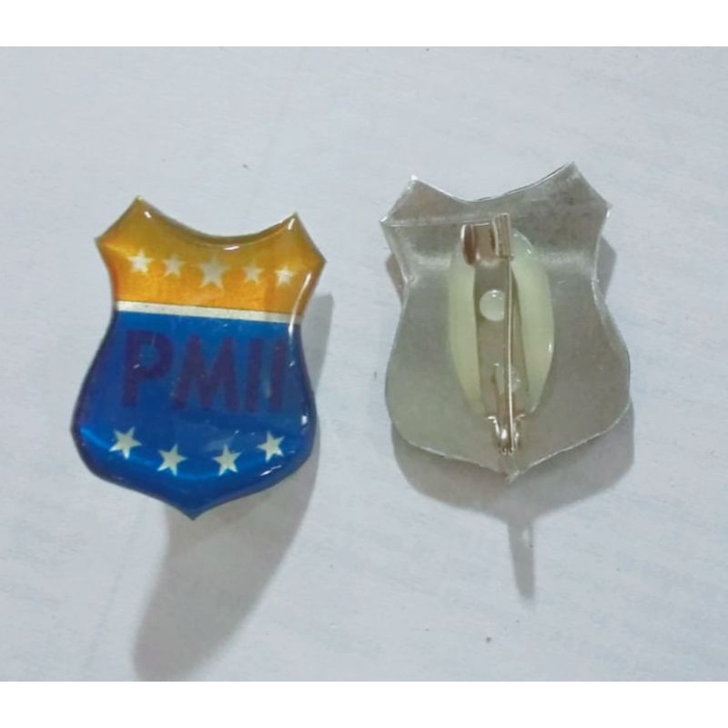 Pin Lencana PMII.  *Bonus Stiker PMII