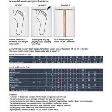 Sepatu Safety Cheetah Wear 3001H / Sepatu Boots
