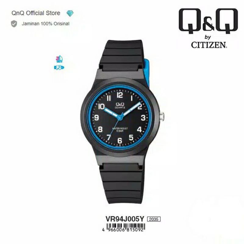 Jam Tangan Pria &amp; Wanita Q&amp;Q QnQ QQ VR94 VR94J Original Water