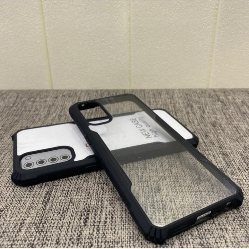 Softcase Clear Armor Bumper Transpant OPPO RENO 4 INDO NEW
