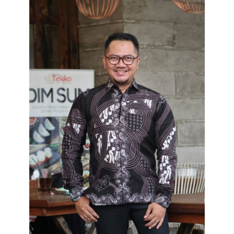 TERBARU BATIK DOBBY ABSTRAK EXLUSIVE PRIA ELEGAN