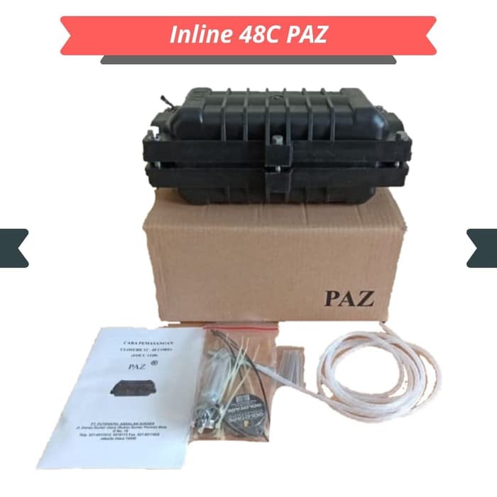 Joint Closure Inline PAZ 48Core Fiber Optic Closure