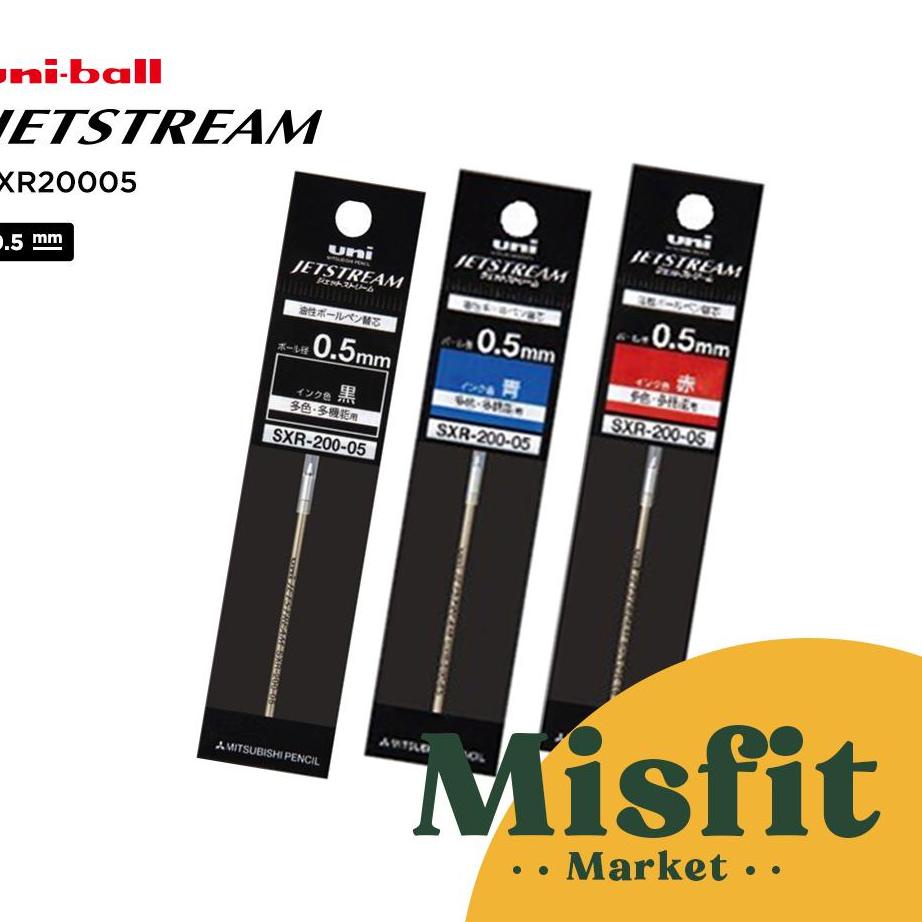 

Promo Murah Uni Ball SXR-200 Jetstream Refill 0.5 mm 0.7 mm Refill Pulpen