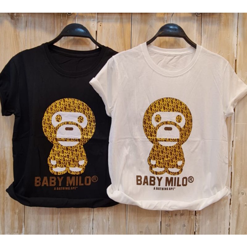 NEW KAOS BABYMILO / KAOS WANITA MURAH / KOAS MURAH