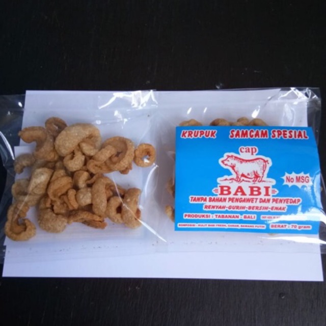 

Cap Babi Kerupuk Samcam Spesial 70gr