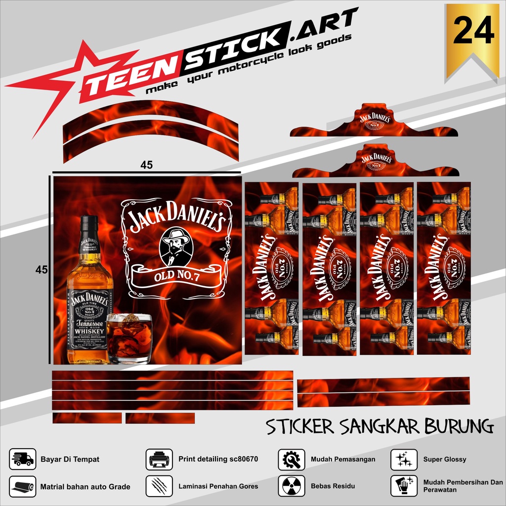 Stiker Decal SANGKAR KOTAK KICAU MANIA Sangkar EBOD JAYA Sangkar ORIQ JAYA Sangkar Kicau MANIA KACER