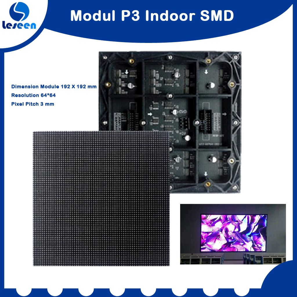 Modul Panel P3 Indoor Full Color Videotron