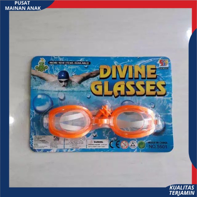 Kaca Mata Renang Anak CEWEK DAN COWOK  2-11 Tahun Diving Glasses