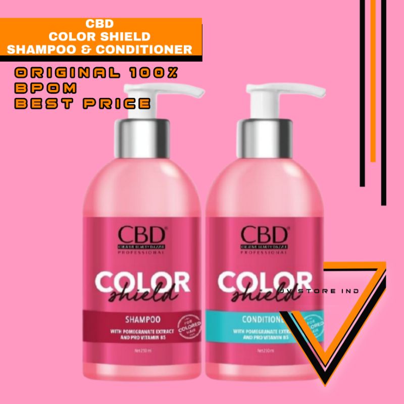 CBD COLOR SHIELD  SHAMPOO &amp; CONDITIONER 250 ML