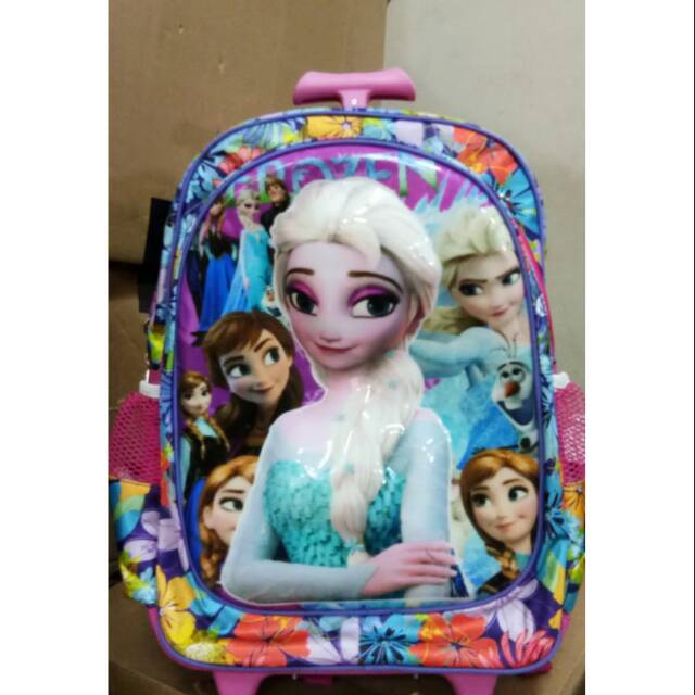  Tas  roda gasing anak  SD  frozen kuda pony lol terdapat 