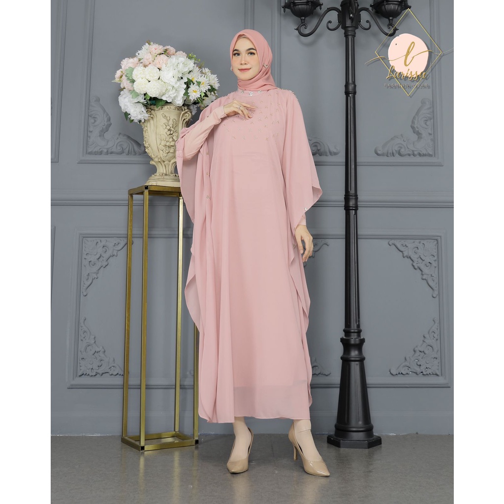 Baju Kondangan Elegant Modern / Baju Kaftan Buat Acara Pesta / Kebaya Kondangan Kekinian / Kebaya Modern / Kaftan / Dress / Gamis