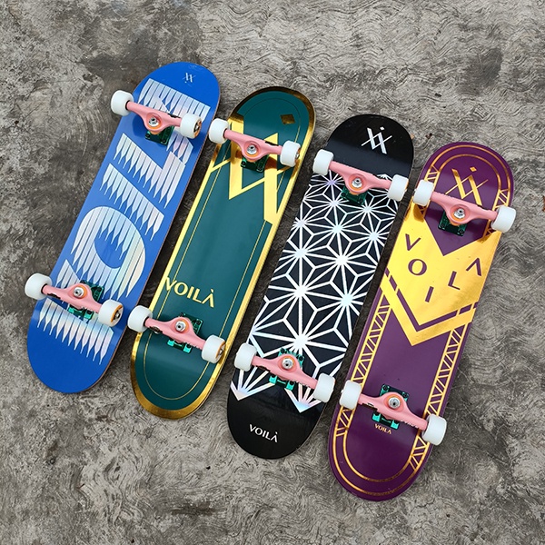 Voila Skateboard Complete Set 8.0