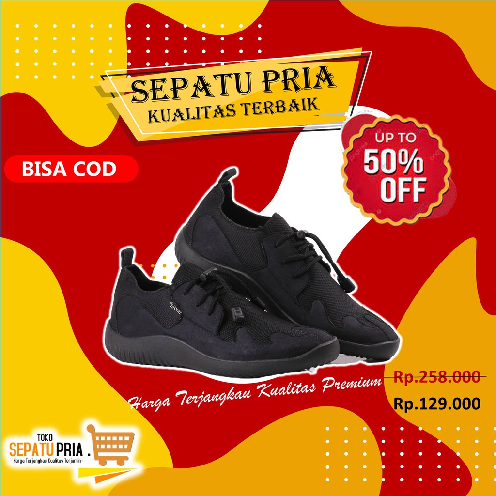 Sepatu Pria Safety Sepatu Boots Casual Sneakers Kulit Pria Keren