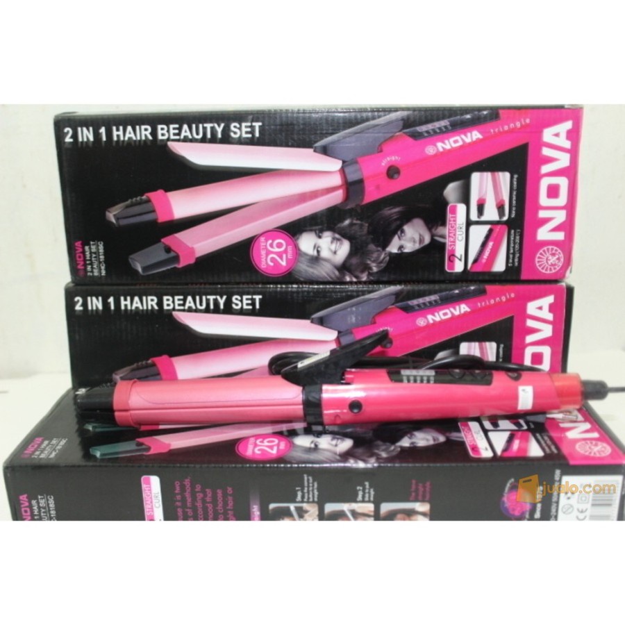 CATOKAN INOVA 2IN1 HAIR BEAUTY SET NHC-2009 STRAIGH - CURLY