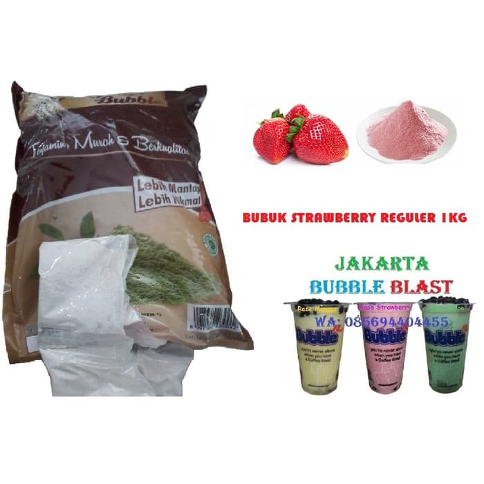 

Bubuk Strawberry Reguler 1kg - tth1516
