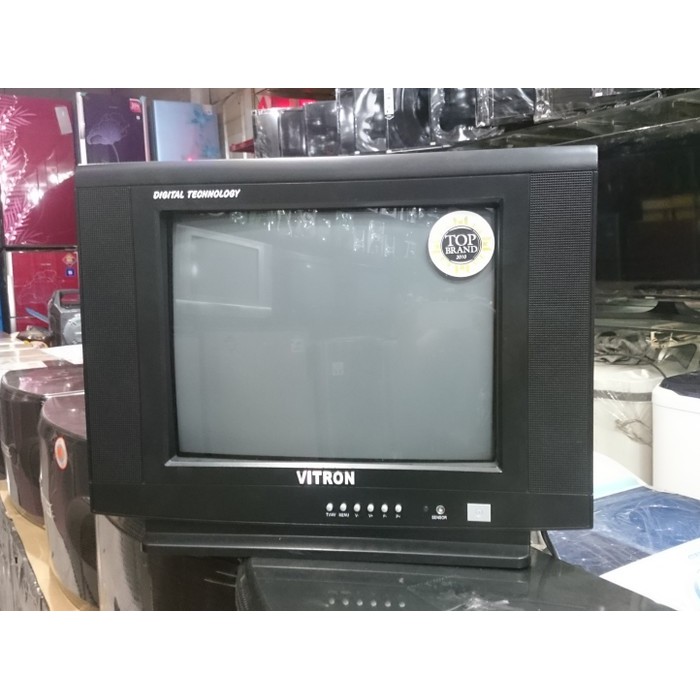 tv tabung vitron 15" type vt-07sf / tv vitron