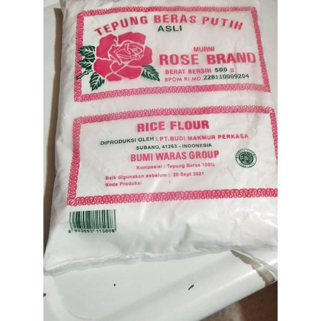 

Tepung beras rose brand