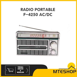 MTE RADIO PORTABLE INTERNATIONAL JADUL 3 BAND FM - AM -SW AC/DC 4250 ANTIK