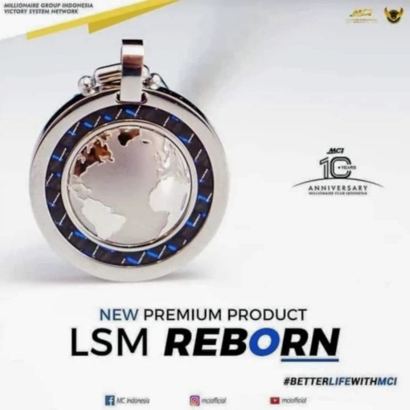 kalung kesehatan MCI LSM Reborn 100% original