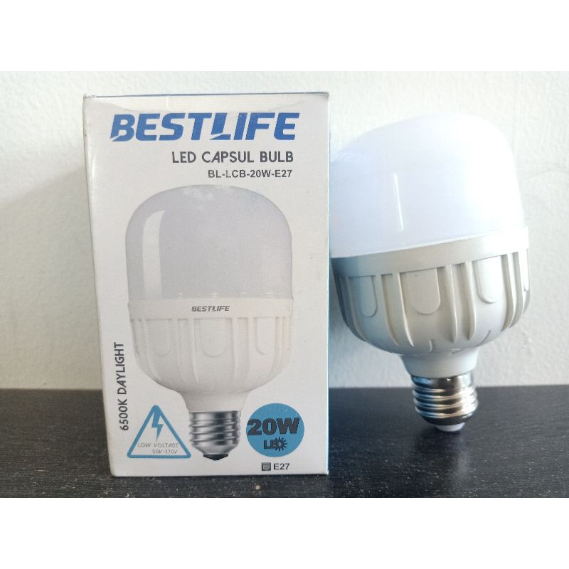 LAMPU KAPSUL BOHLAM CAPSUL AMAN DIKIRIM LED CAPSULE 20 W BESTLIFE BL-LCB-20W