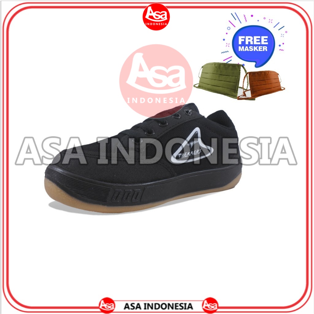 TREKKERS  Sneakers Unisex ROCKY  Hitam