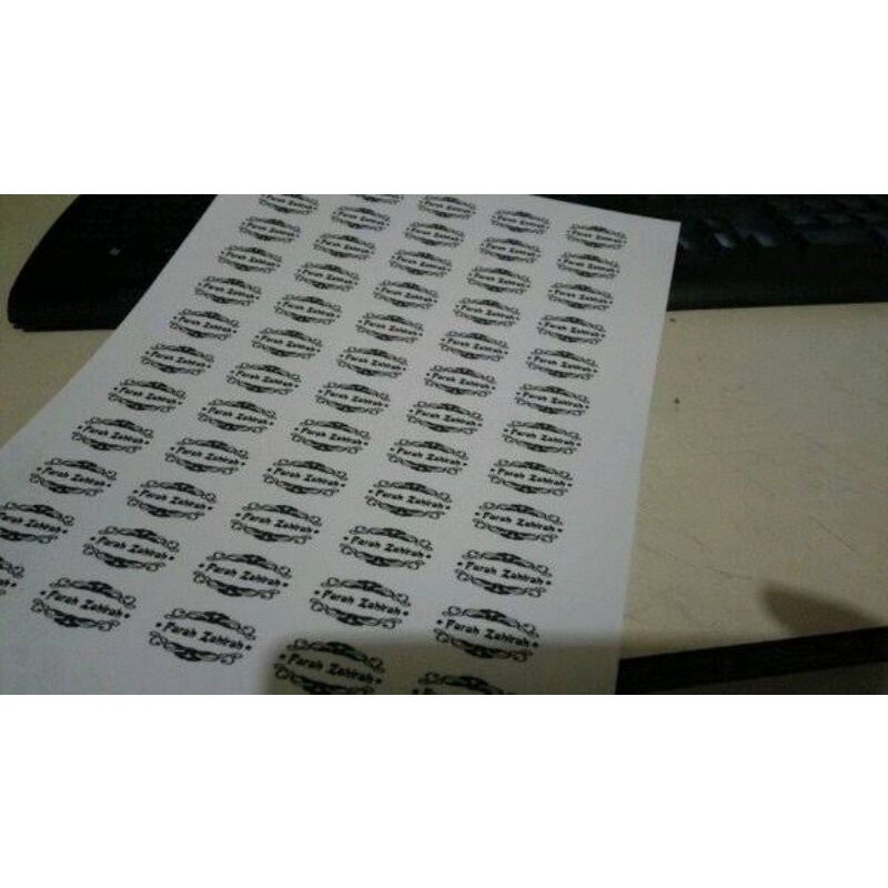

stiker vinyl a3+ transparan