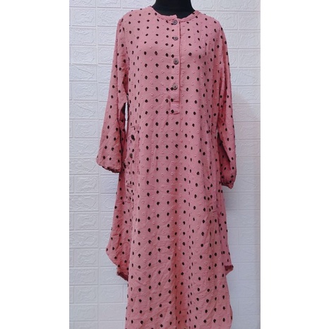 Long Tunik Rubi 2tone by Gihaza