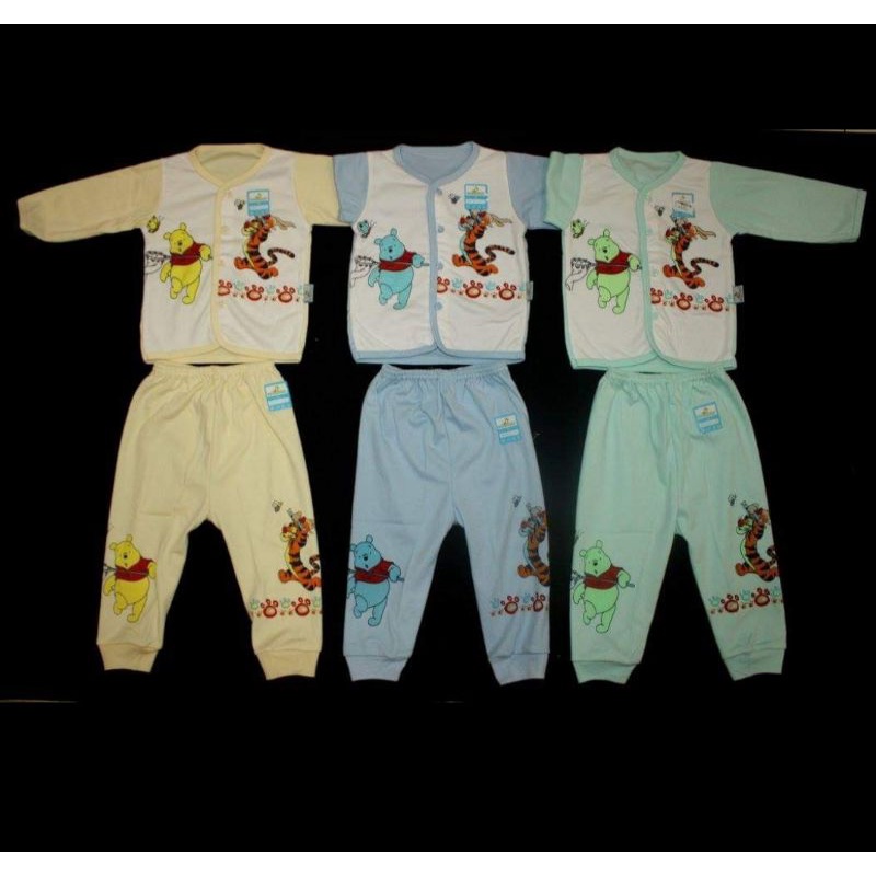 SETELAN PANJANG BABY LITTLE DUCK S 3-6 BULAN