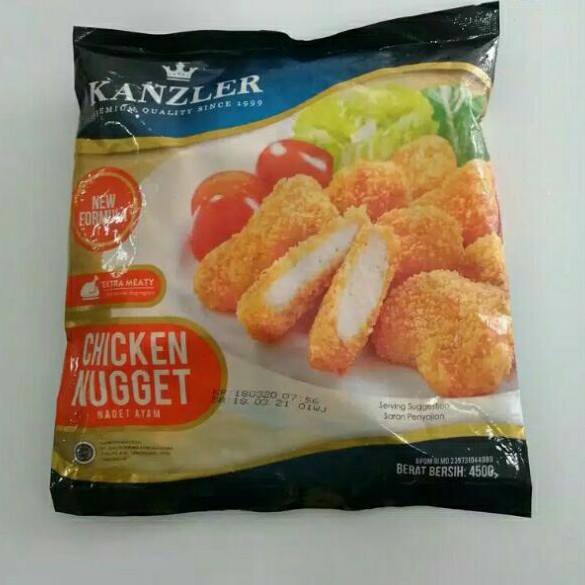 

Kanzler Chicken Nugget 450gr