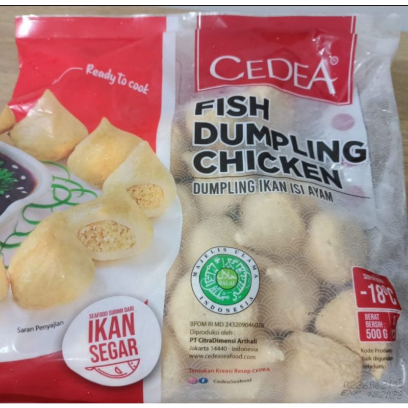 

CEDEA Fish Dumpling Chicken 500gr