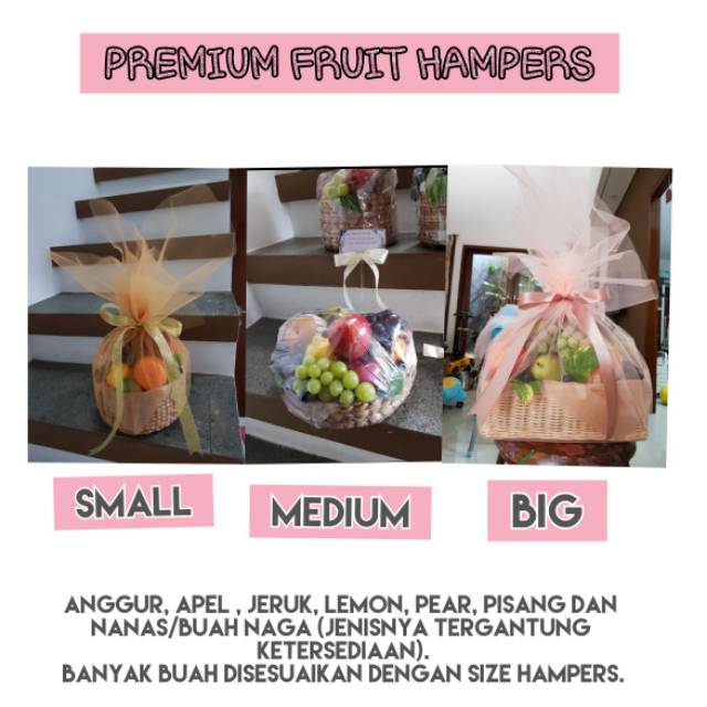 

Fruit Hampers Premium (Parcel/ Bingkisan Buah Premium)