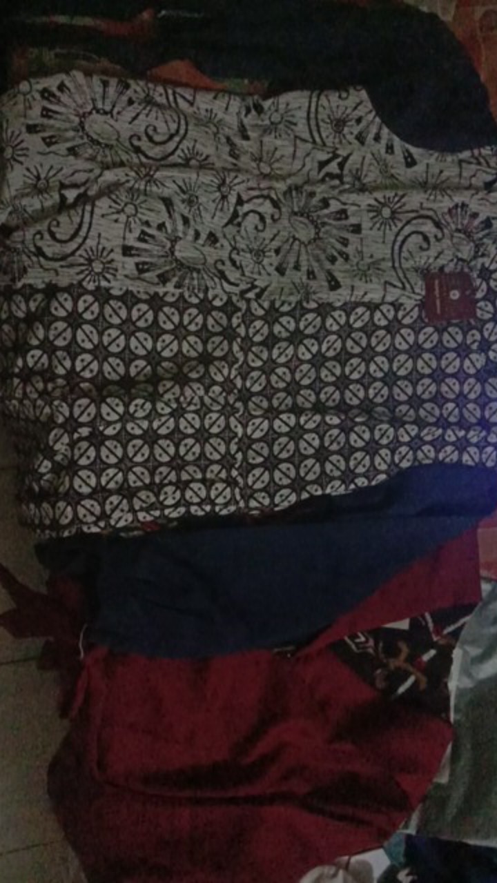 Blouse Batik Wanita Bahan Katun Kombinasi
