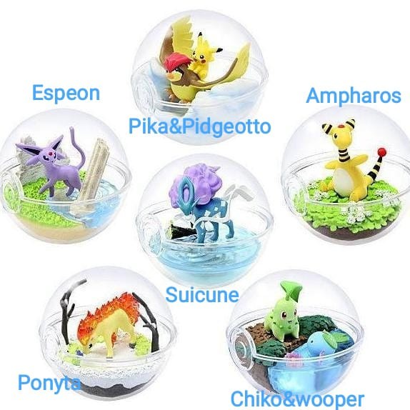 Re-Ment Pokemon Terrarium Character Capsule Box Candy Vol.5