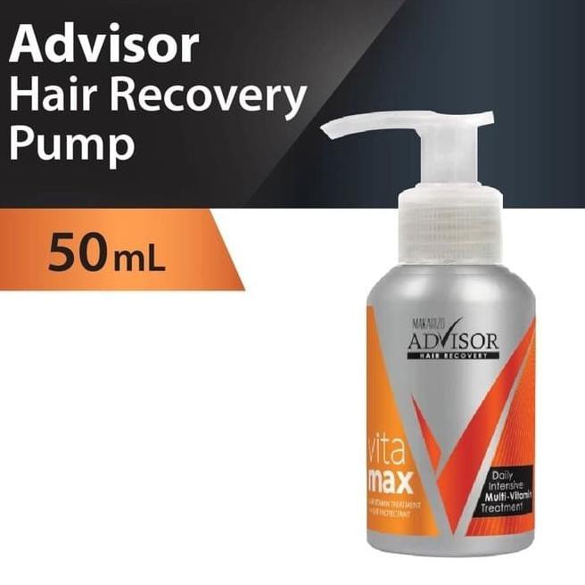 Zugt Makarizo Advisor Vitamax Hair Recovery Pump 50 Ml (Vitamin Rambut) D4Nf