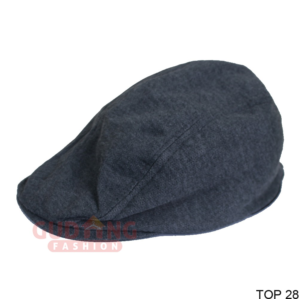 GIOFLO Topi Copet Patino Flat Hat / Topi Pet Sutradara (Banyak Pilihan Warna)