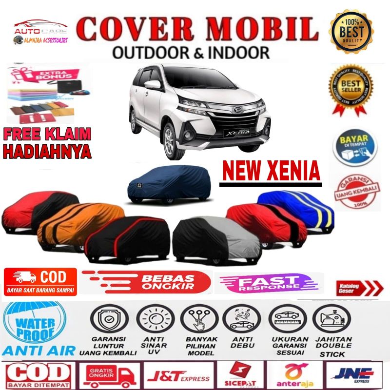 Sarung Mobil Body Cover Mobil All New Xenia 2017 2018 2019  Selimut Mobil Xenia Delux Pelindung Mantel Penutup outdoor indoir