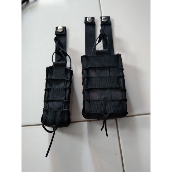 1 set pouch magzen dan glok/ sarung magazen