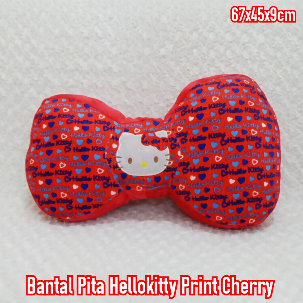 

Bantal Pita Hellokitty Print Cherry Merah