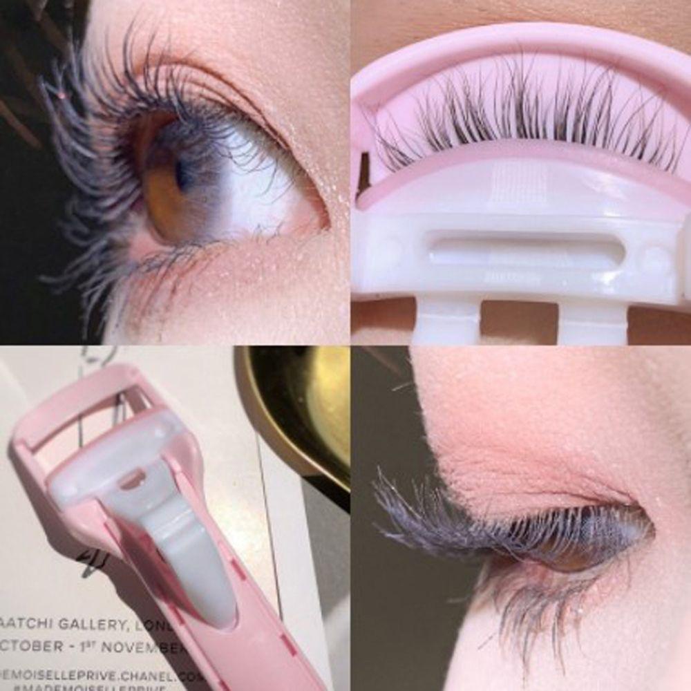 Mxbeauty Penjepit Bulu Mata Wanita Kosmetik Portable Press Type Bulu Mata Palsu