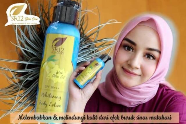 body lotion siang spf 30 100ml SR12 BPOM ORIGINAL